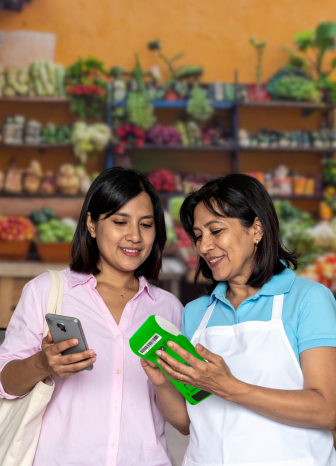 Pago y retiro con QR